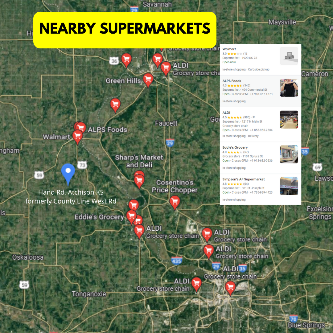9.85acre in Atchison Leavenworth, KS EcoFriendly & Flood Zone Free