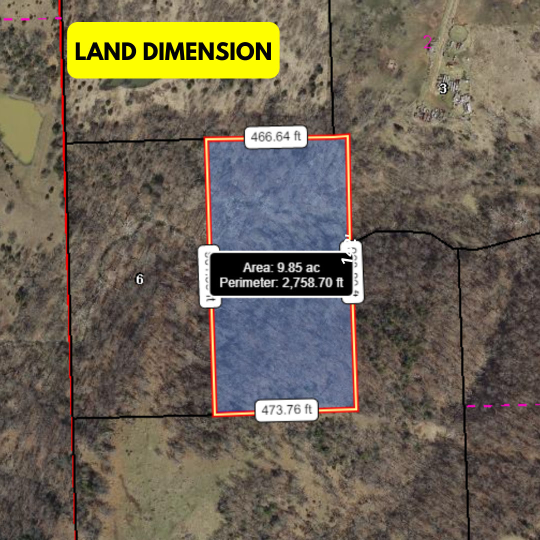 9.85acre in Atchison Leavenworth, KS EcoFriendly & Flood Zone Free
