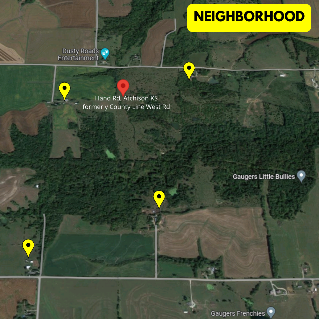 9.85acre in Atchison Leavenworth, KS EcoFriendly & Flood Zone Free